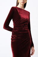 "Niki" velvet dress - Aerenica
