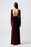 "Niki" velvet dress - Aerenica