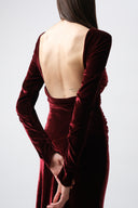 "Niki" velvet dress - Aerenica