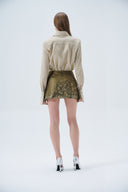 "Ale" cotton shirt in sand - Aerenica