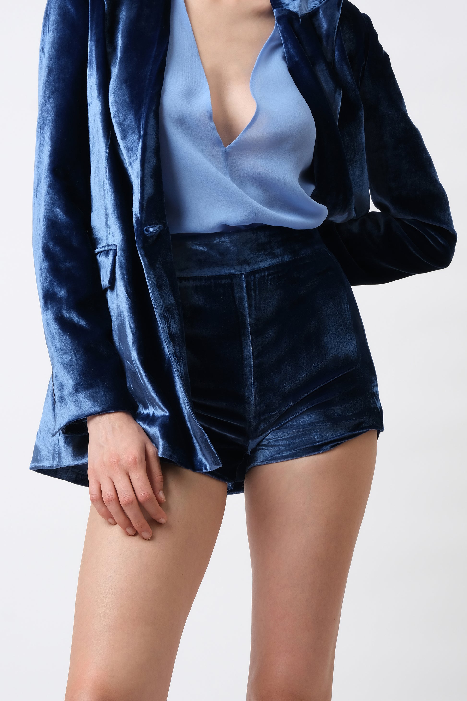 Velvet shorts - Aerenica